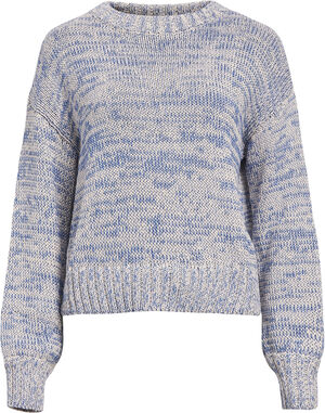 OBJSOLEIMA LOOSE L/S KNIT PULLOVER
