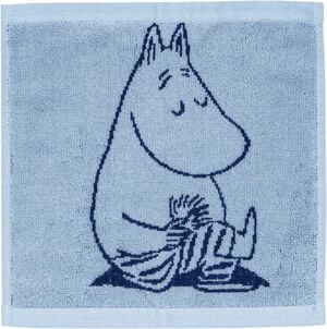 Moomin tw 25x25 Moomintroll navy GOTS