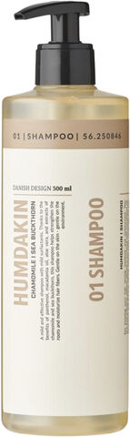 01 shampoo 500 ml - chamomile and sea buckthorn