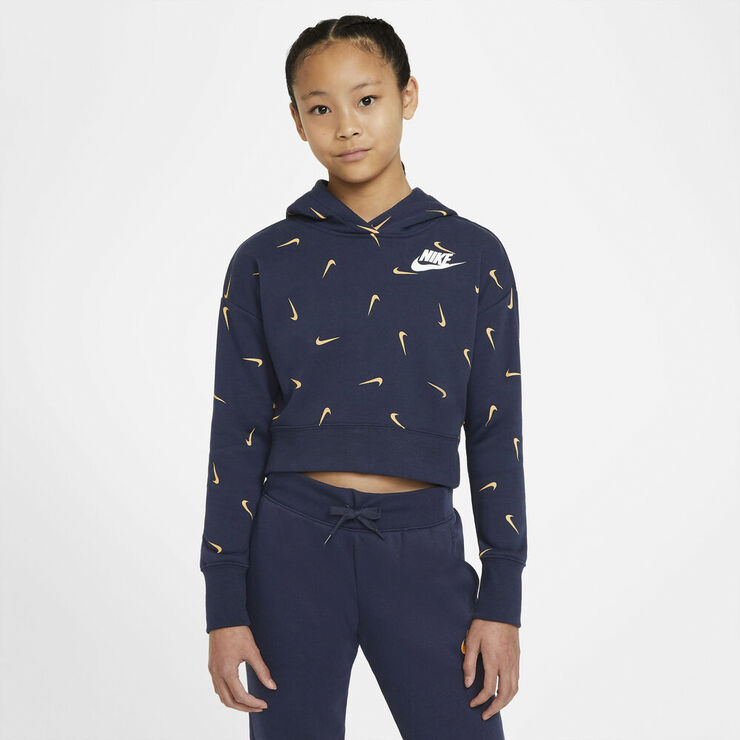 Sportswear Cropped French Terry Hættetrøje