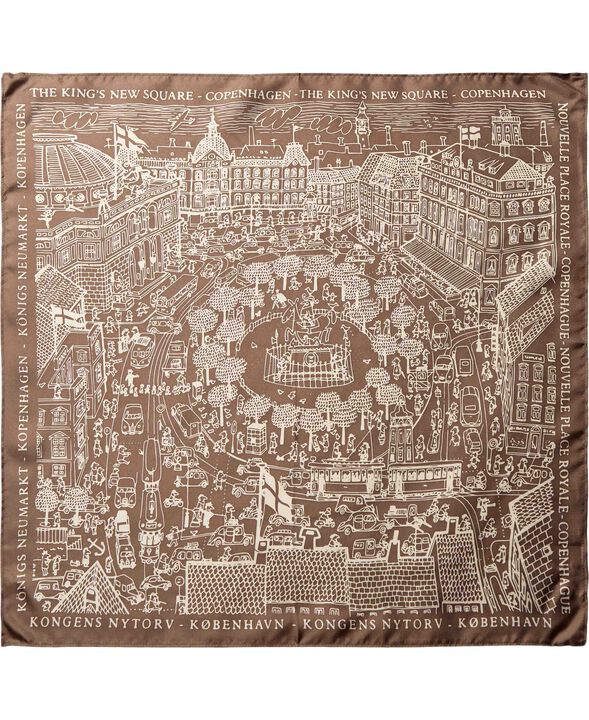 Magasin Iconic Scarf 53x53cm - 100% Silke