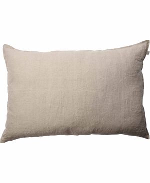 Hør vasket pude 60x90 Natural