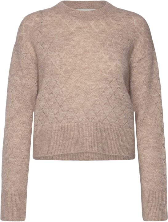 RWAida Alpaca LS Mock Neck Pullover