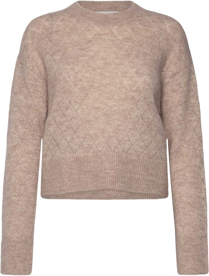 RWAida Alpaca LS Mock Neck Pullover
