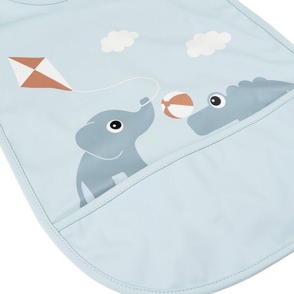 Hagesmæk m/Velcro Playground Blå