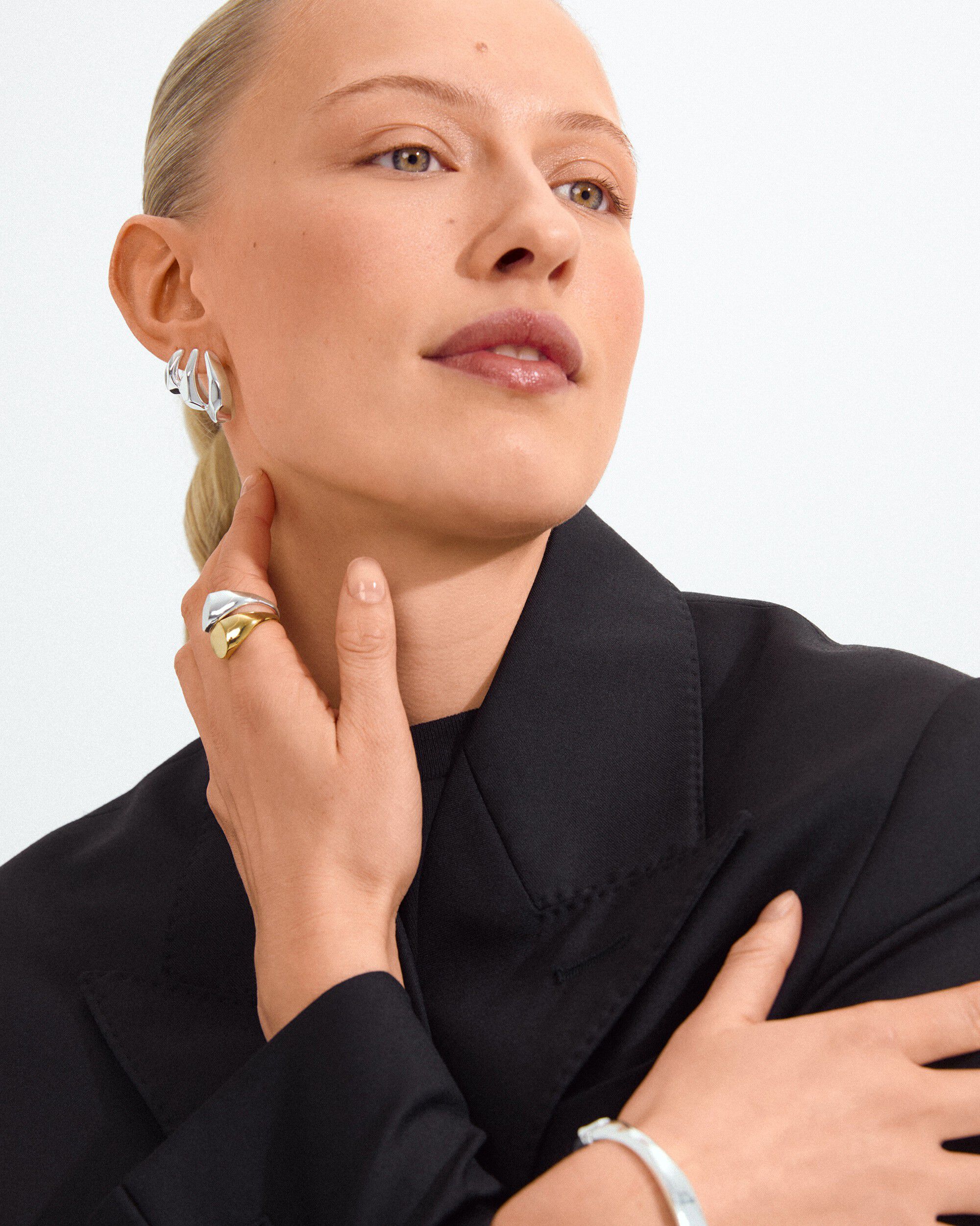 PRESENCE ring gold-plated