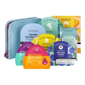 THE SELFCARE EDIT - S&aelig;t med 8 masker til ansigt, &oslash;jne og krop