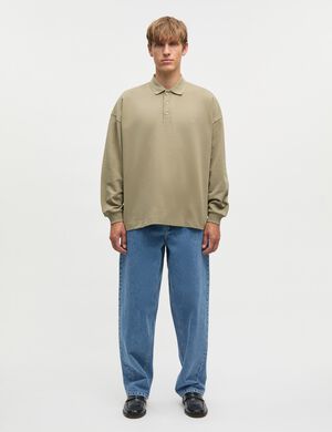 Light Terry Polo Sweat