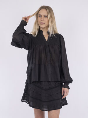 Jill S Voile Blouse