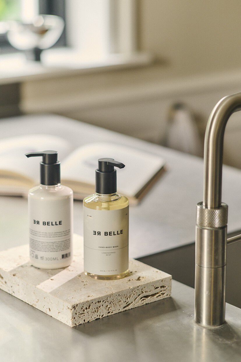 Duokit Hand & Body Wash, Hand & Body Souffl&eacute; Lemongrass Mint