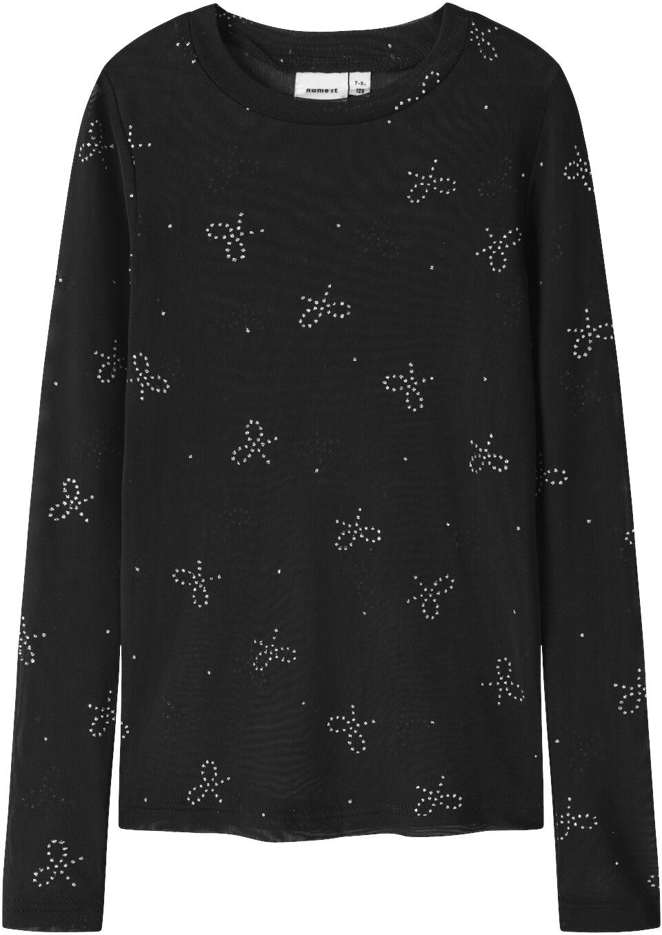 Nkfrestin Ls Mesh Slim Top