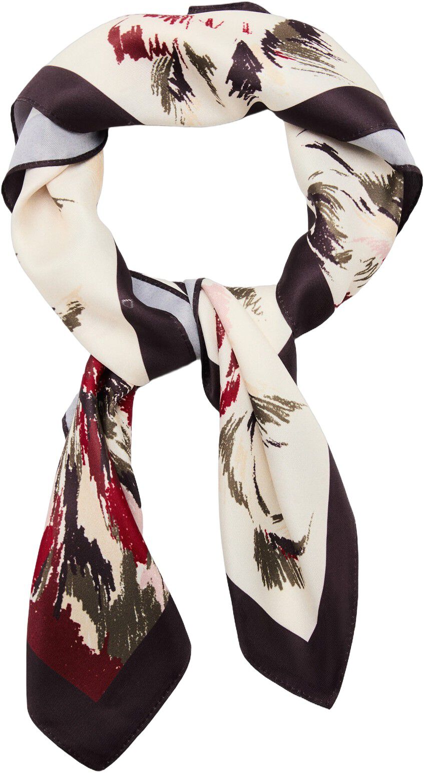 Flowers printed scarf