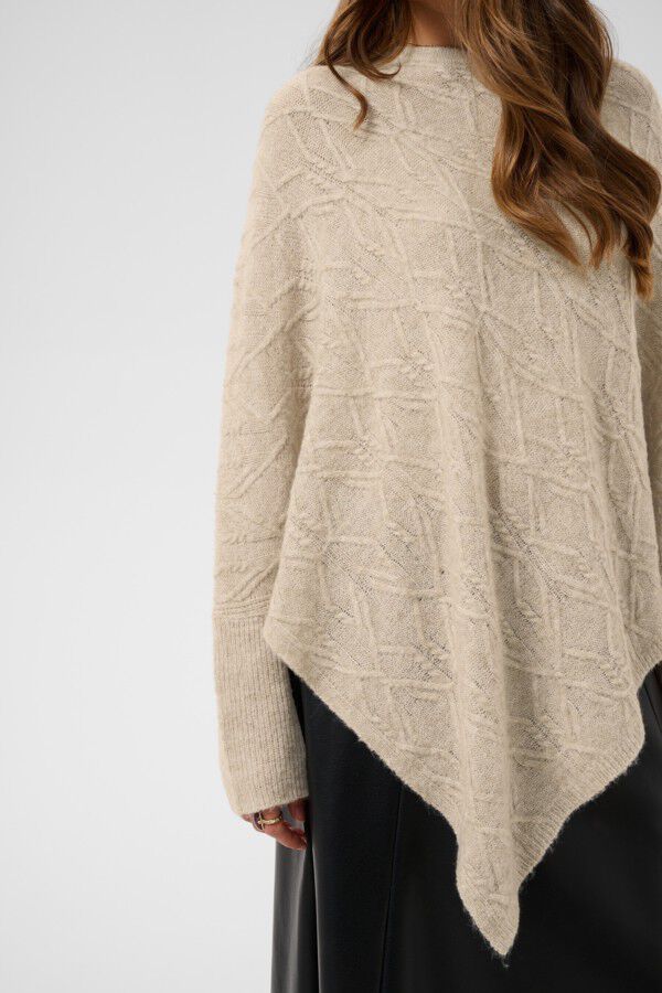 CRElsie Knit Poncho
