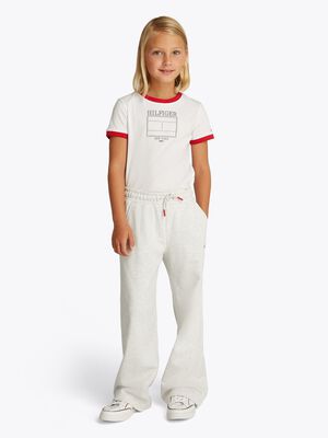 HILFIGER FLAG WIDE SWEATPANTS
