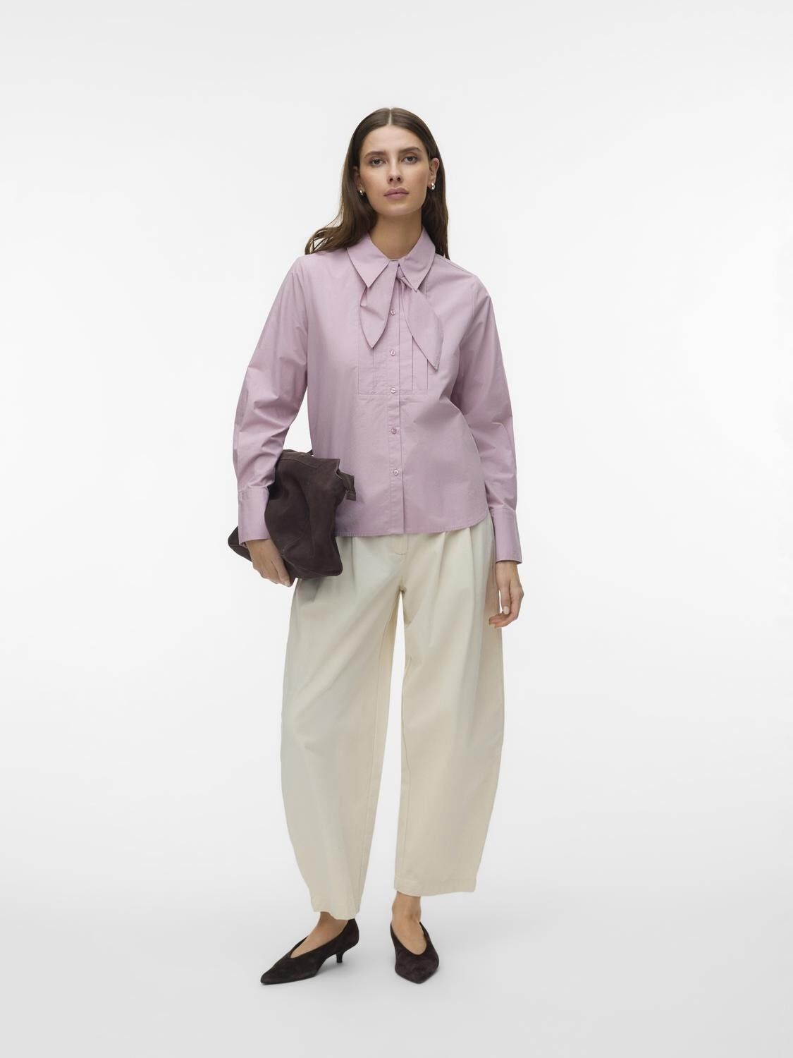 AWCARTER LS SCARF SHIRT