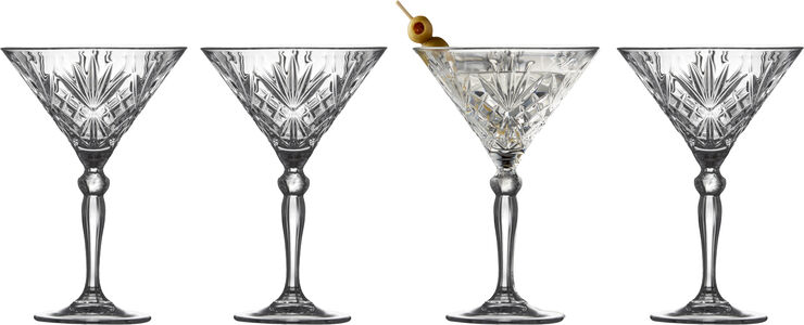 Cocktailglas Melodia 21 cl 4 stk.