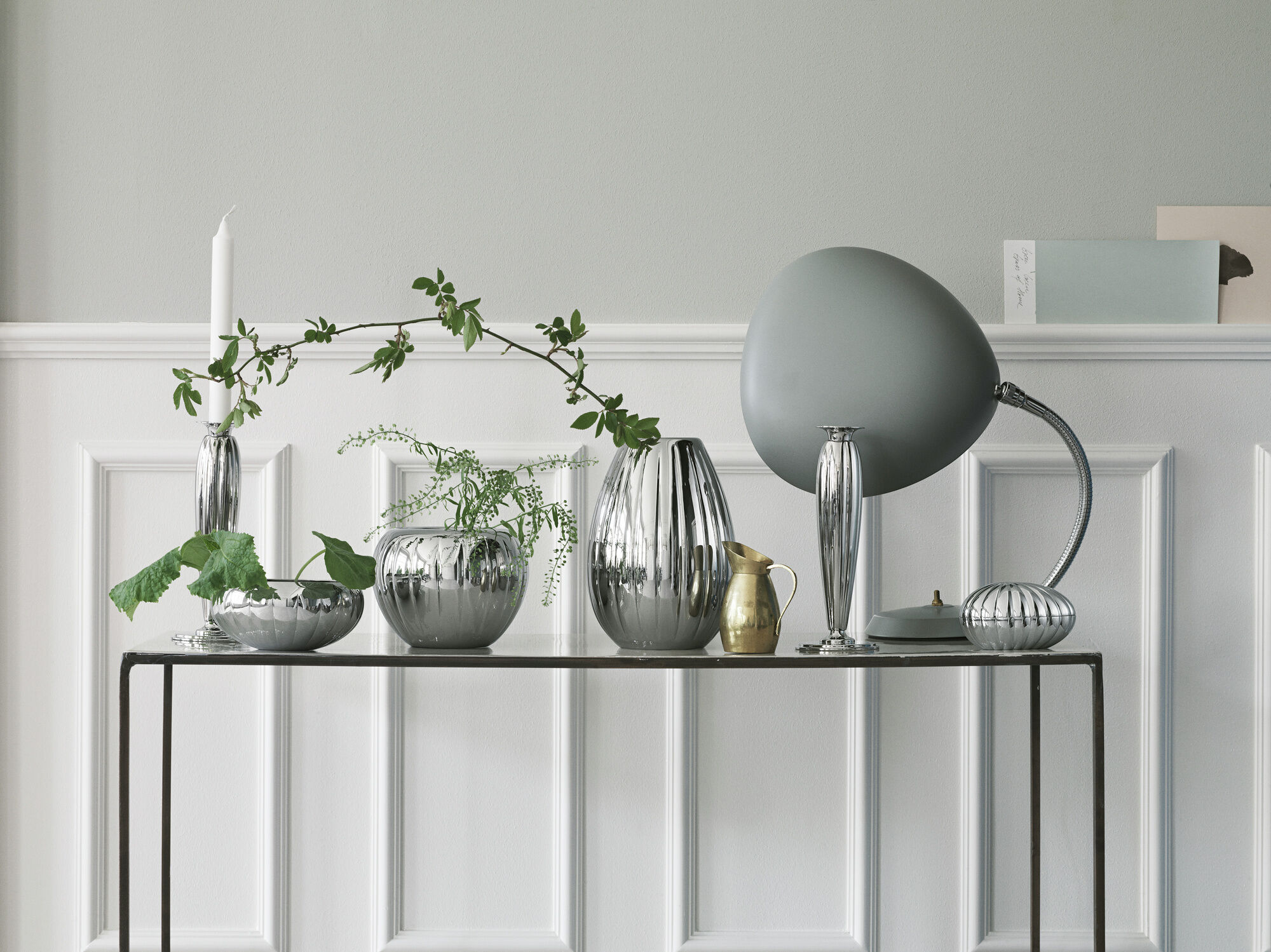 Bernadotte lysestager 2 styk