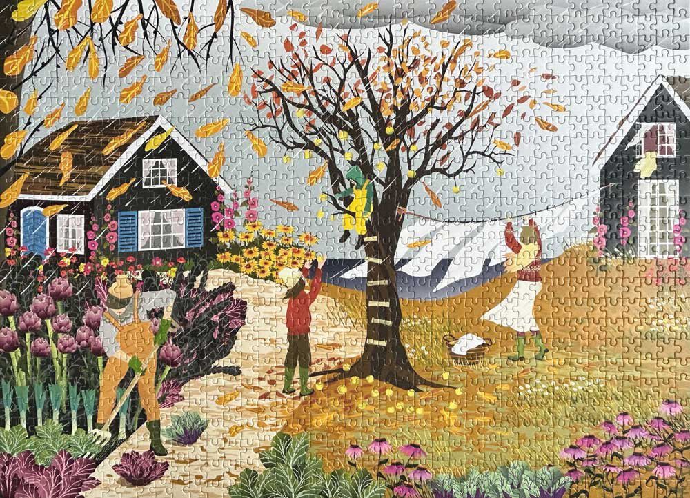 HERE COMES THE RAIN - puslespil med 1000 brikker