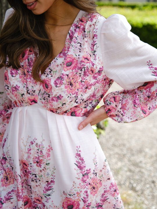 Semila Flower Print Dress