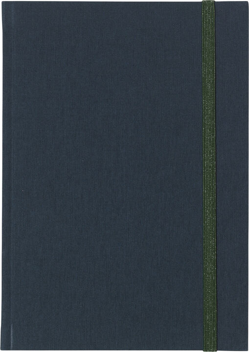 BEA, Notebook med elastik bånd, Dark blue