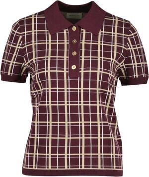 CHECKED KNIT RUGGER SS