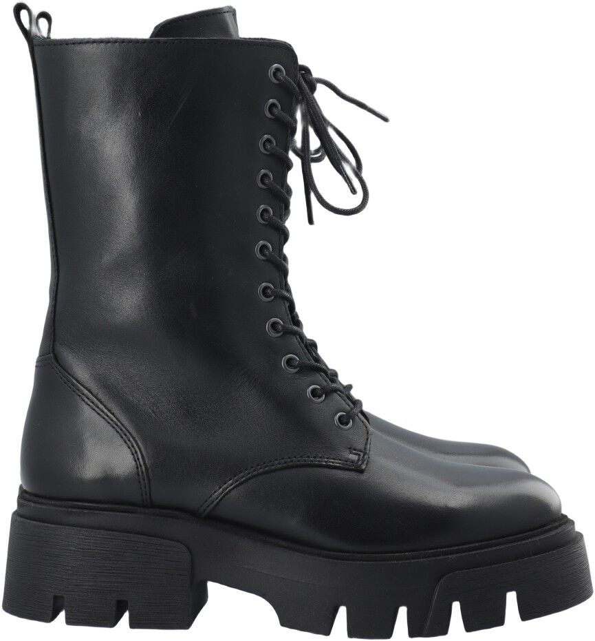 BIAMIA Lace Up Boot Smooth Leather
