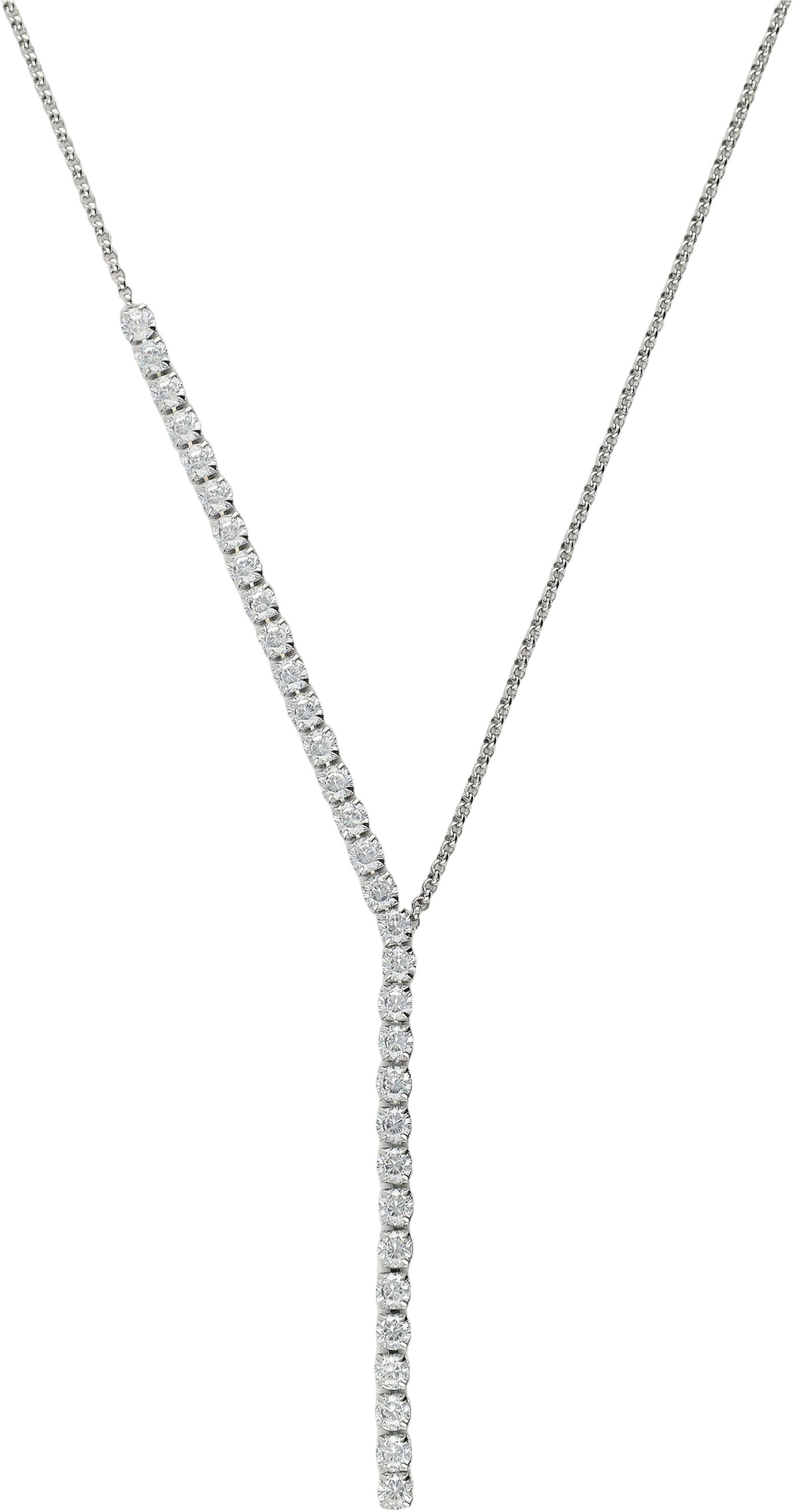Necklace strass Y