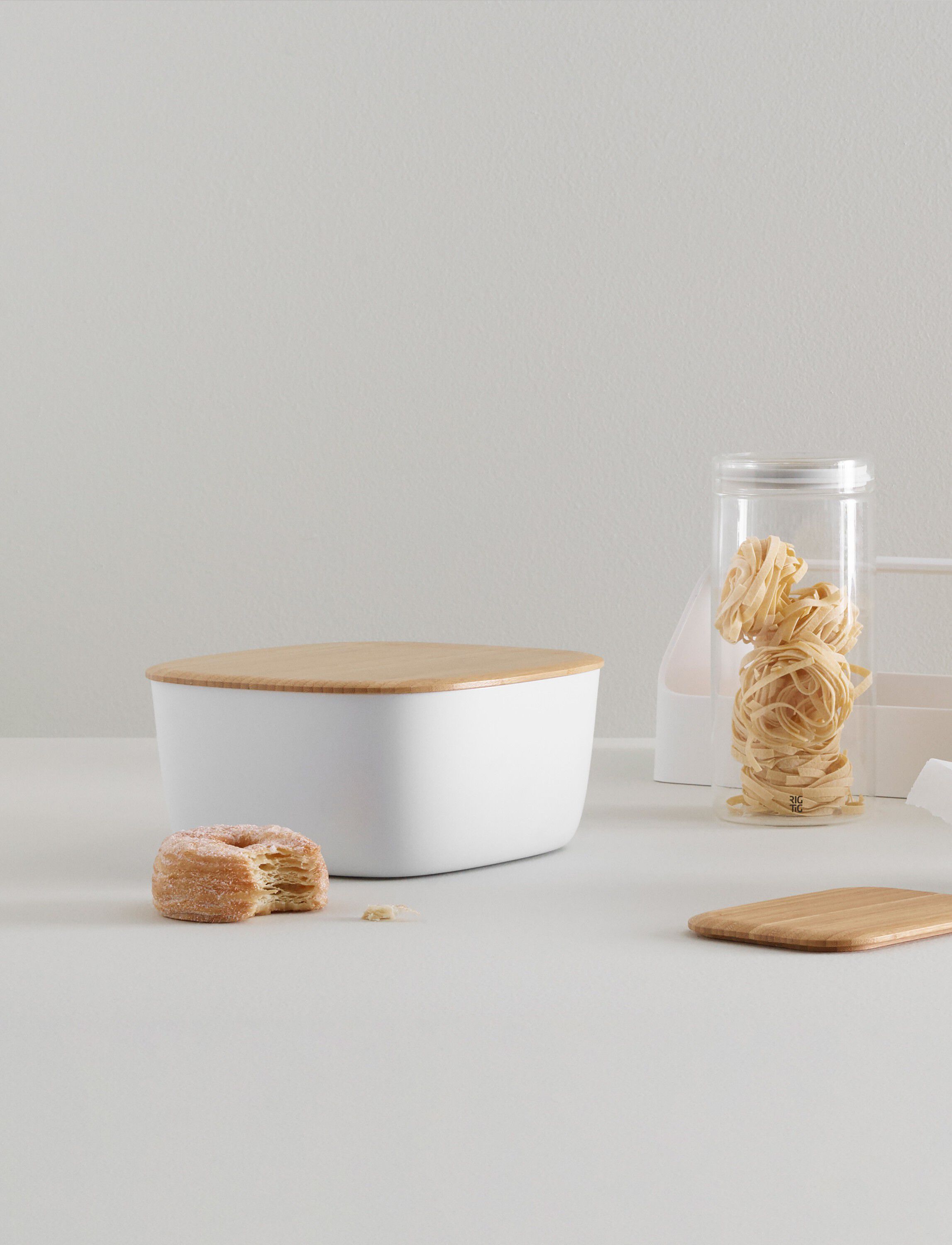 BOX-IT br&oslash;dkasse L 23 cm white