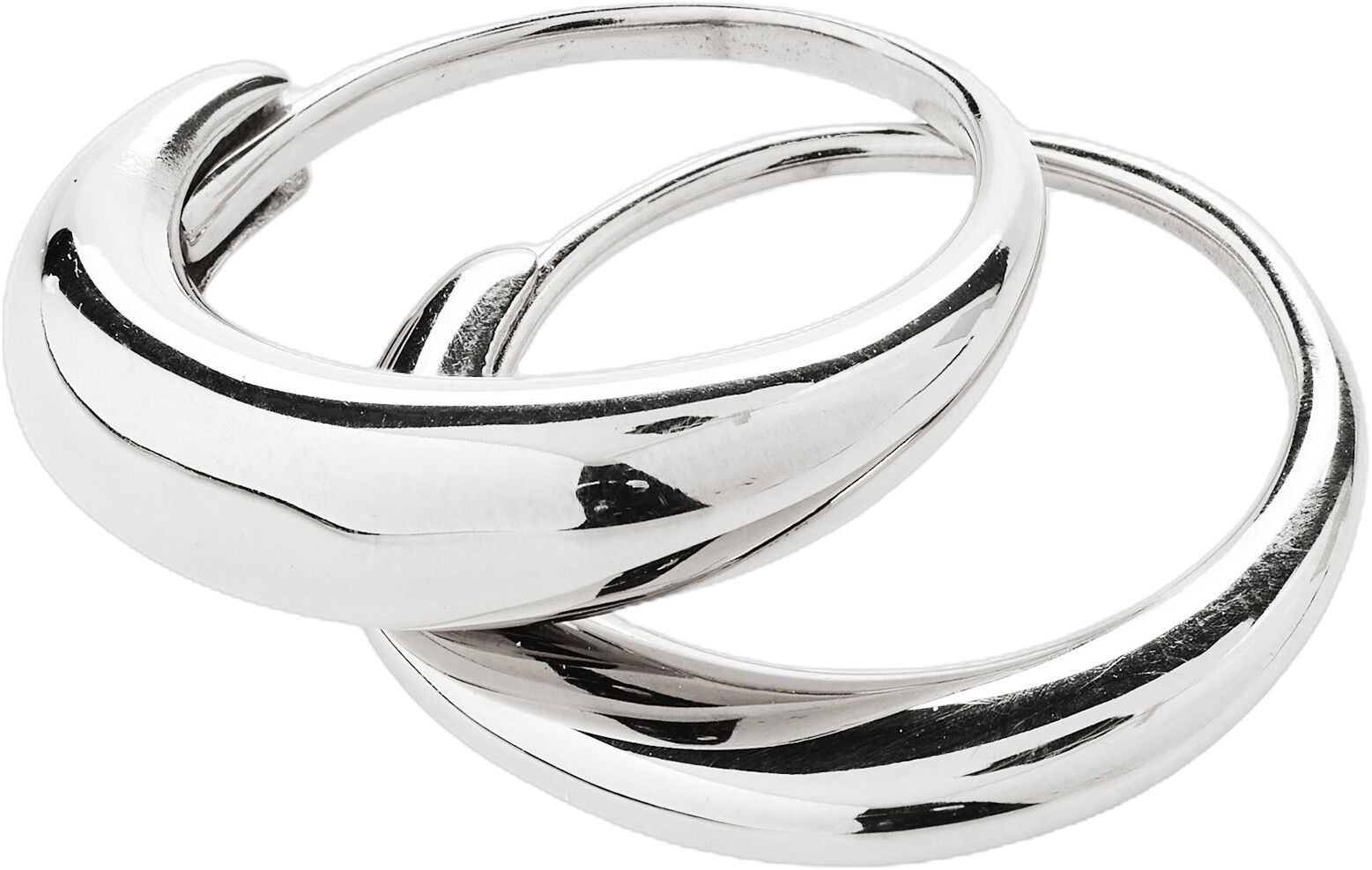 KAISYN ring, 2-in-1 set, silver-plated