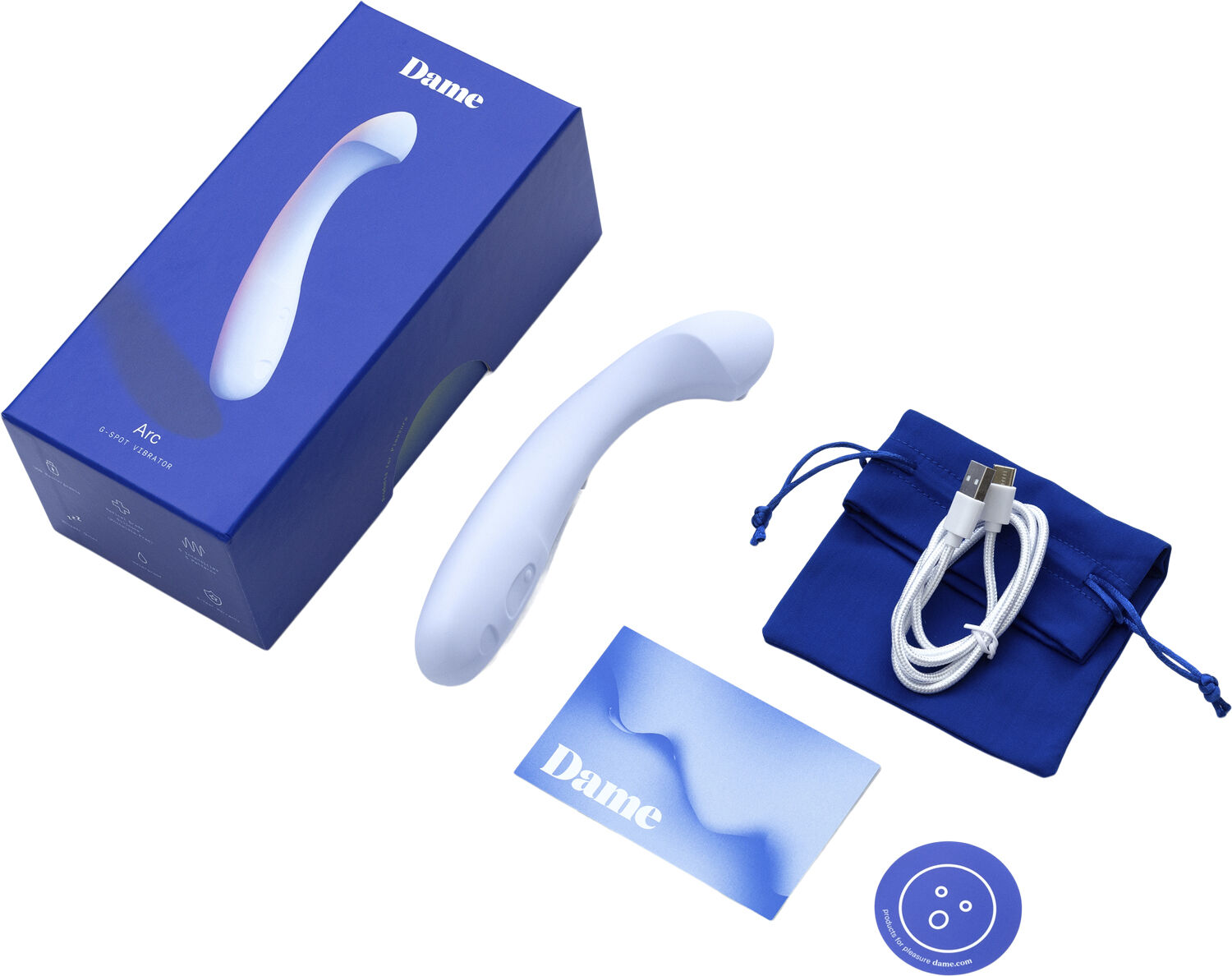 DAME PRODUCTS - ARC G-SPOT VIBRATOR ICE