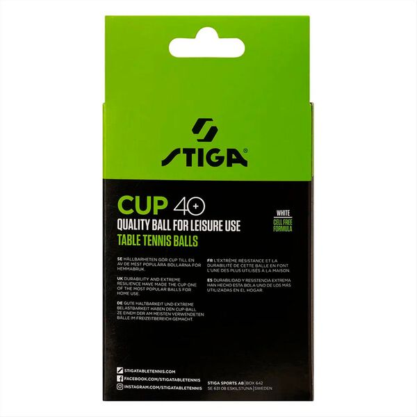 Cup ABS Bordtennisbolde 12 styk
