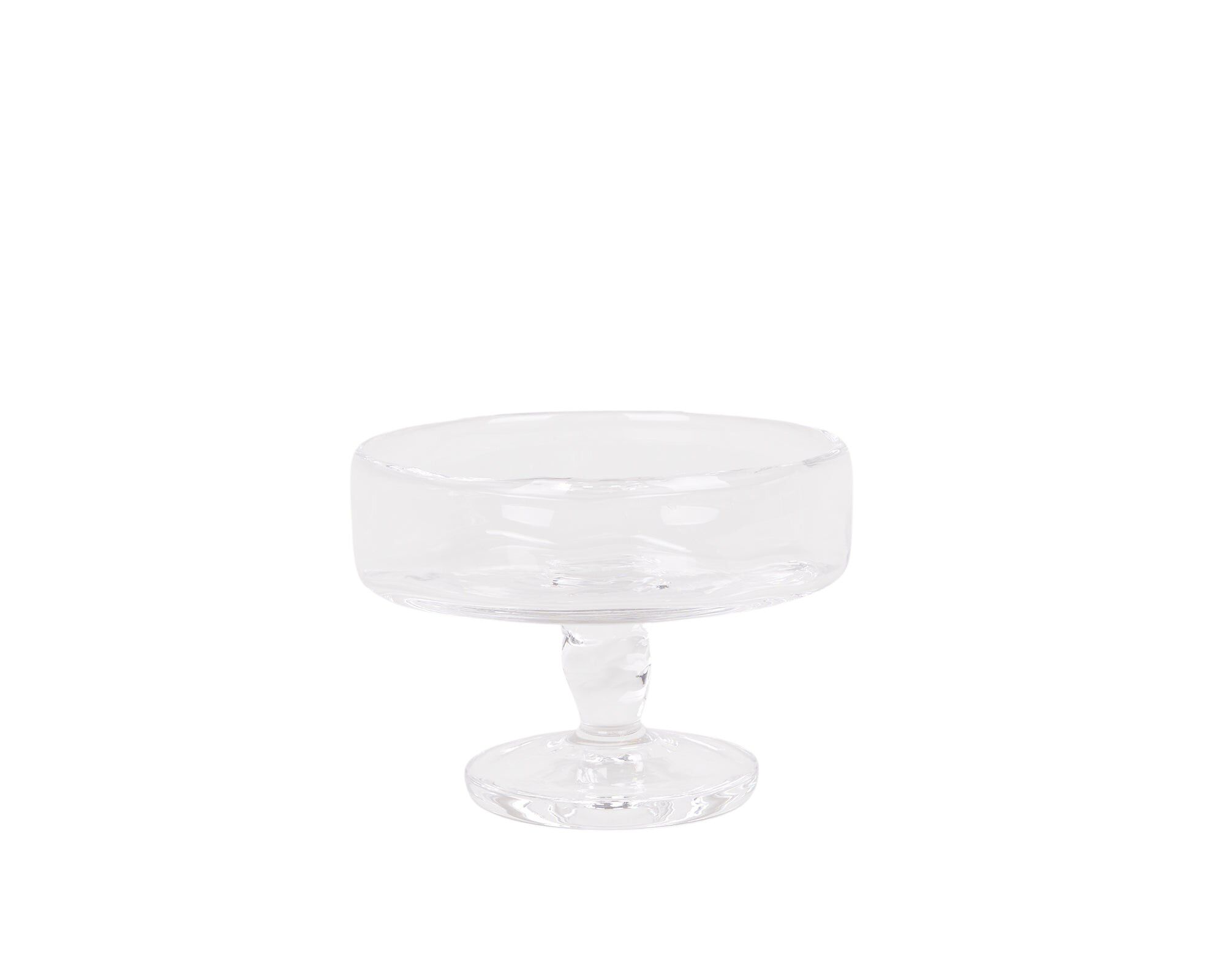 0405 Stem Glass Set of Two | Clear | Wide