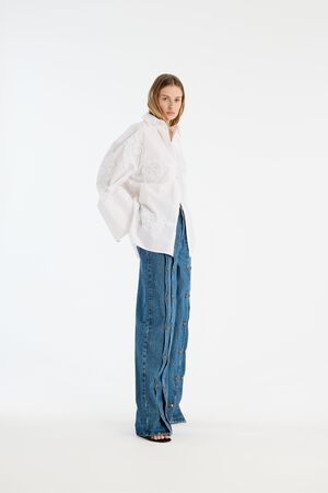 FLOWER OVERSIZED SHIRT