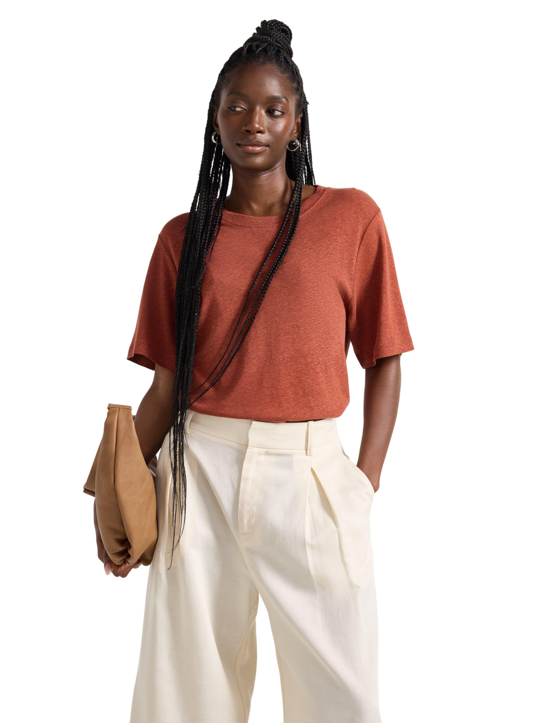 T-skjorte med avslappet passform, k