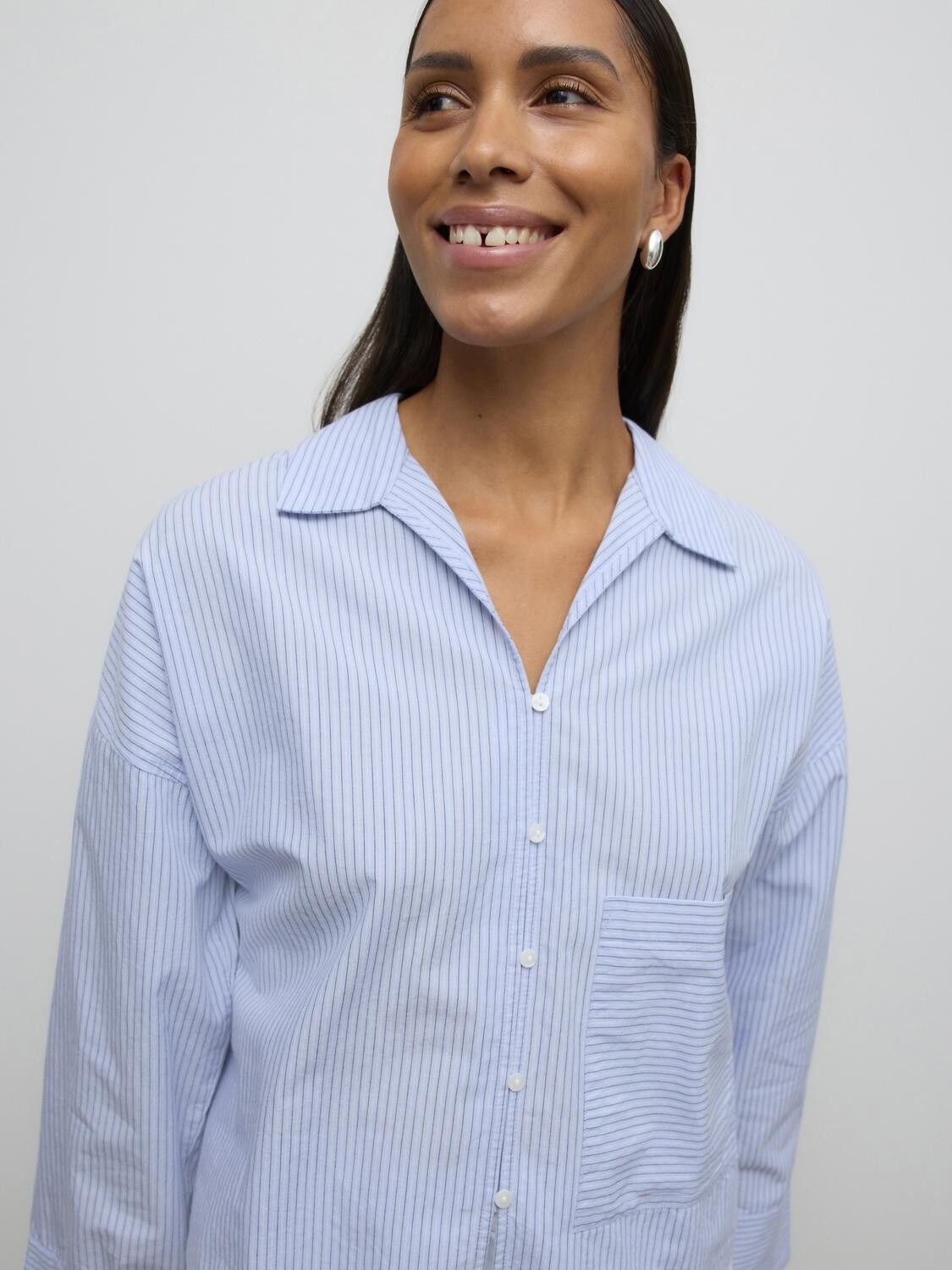 AWALLY LS BOXY SHIRT