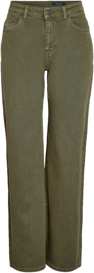 NMYOLANDA MW STRAIGHT JEANS COLORED