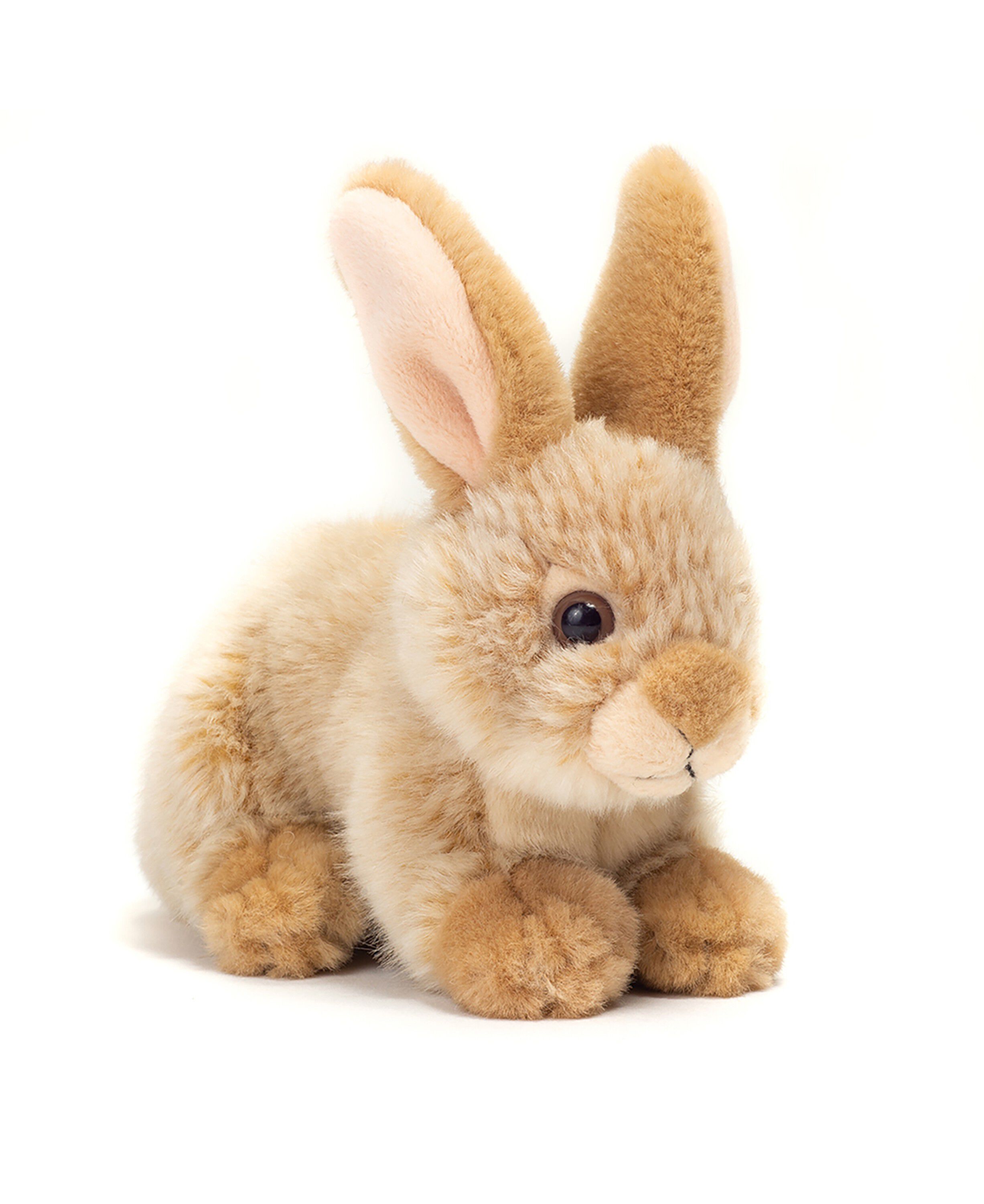 Teddy Hermann - Siddende kanin beige 18 cm