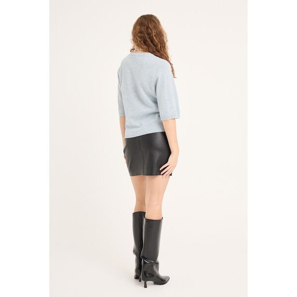 Stephanie leather skirt