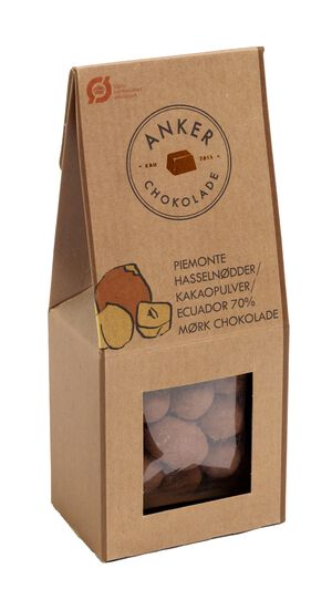 Piemonte hasseln&oslash;der / kakaopulver / Ecuador 70% m&oslash;rk chokolade