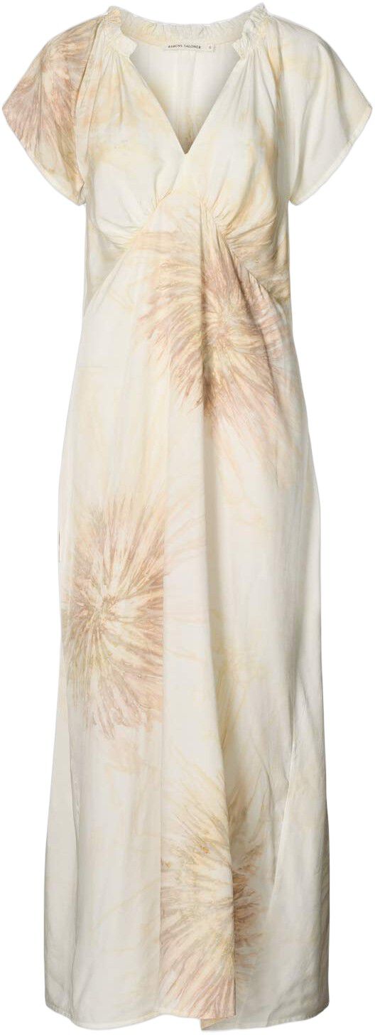 Cartwheel frill neck dress - Rosie