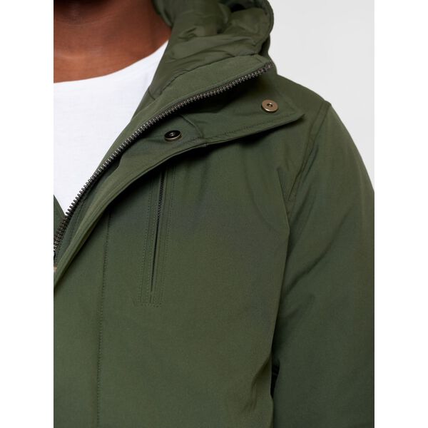 Long soft shell jacket CLIMATE SHELL - GRS/Vegan
