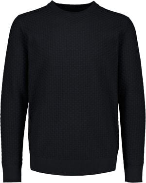 Structure o-neck knit L/S