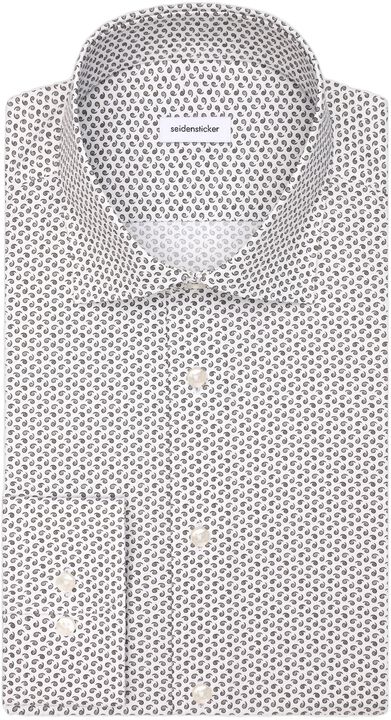 Business shirt Slim 1/1 Kent-Collar Print