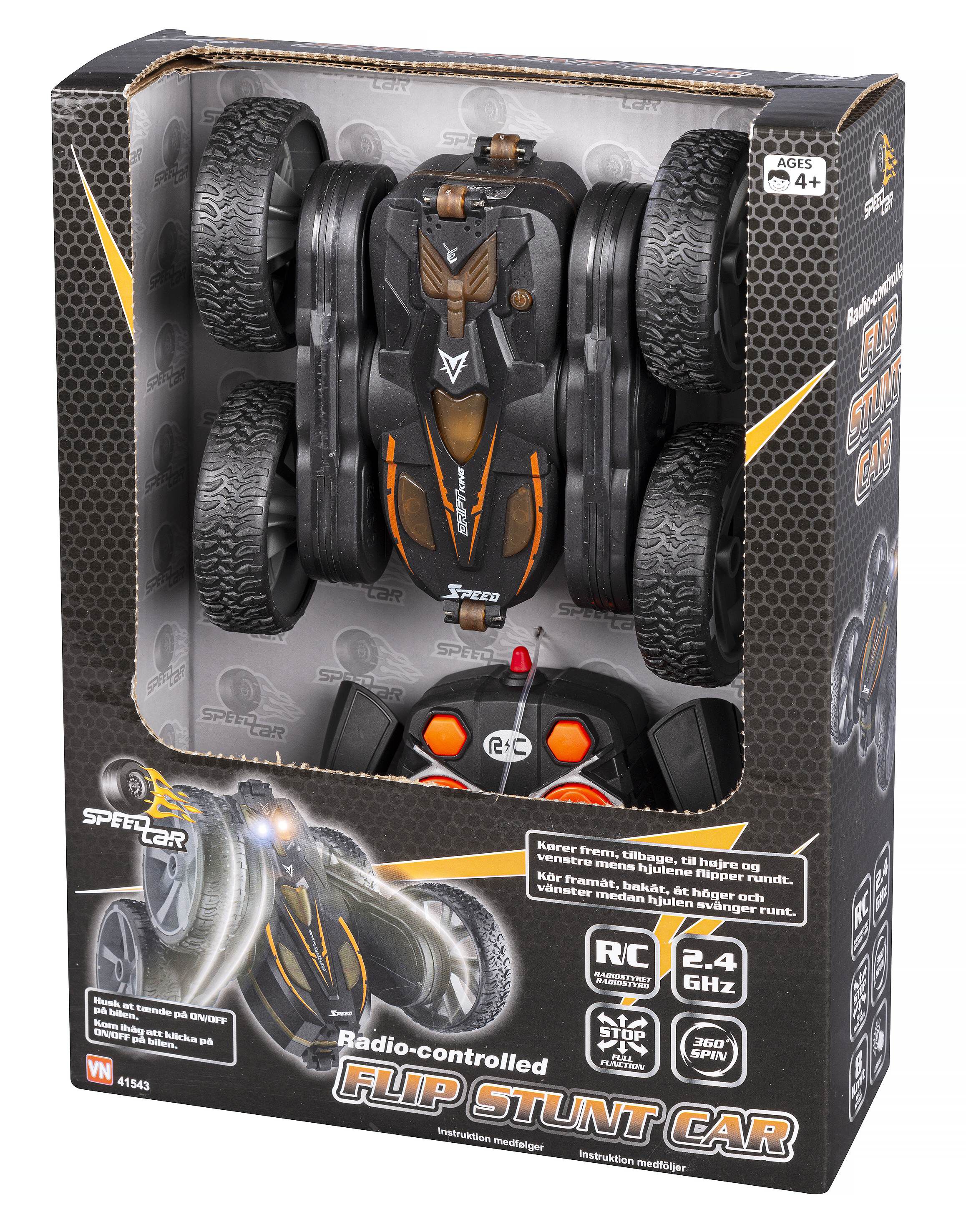 R/C HIGH-SPEED STUNT CAR