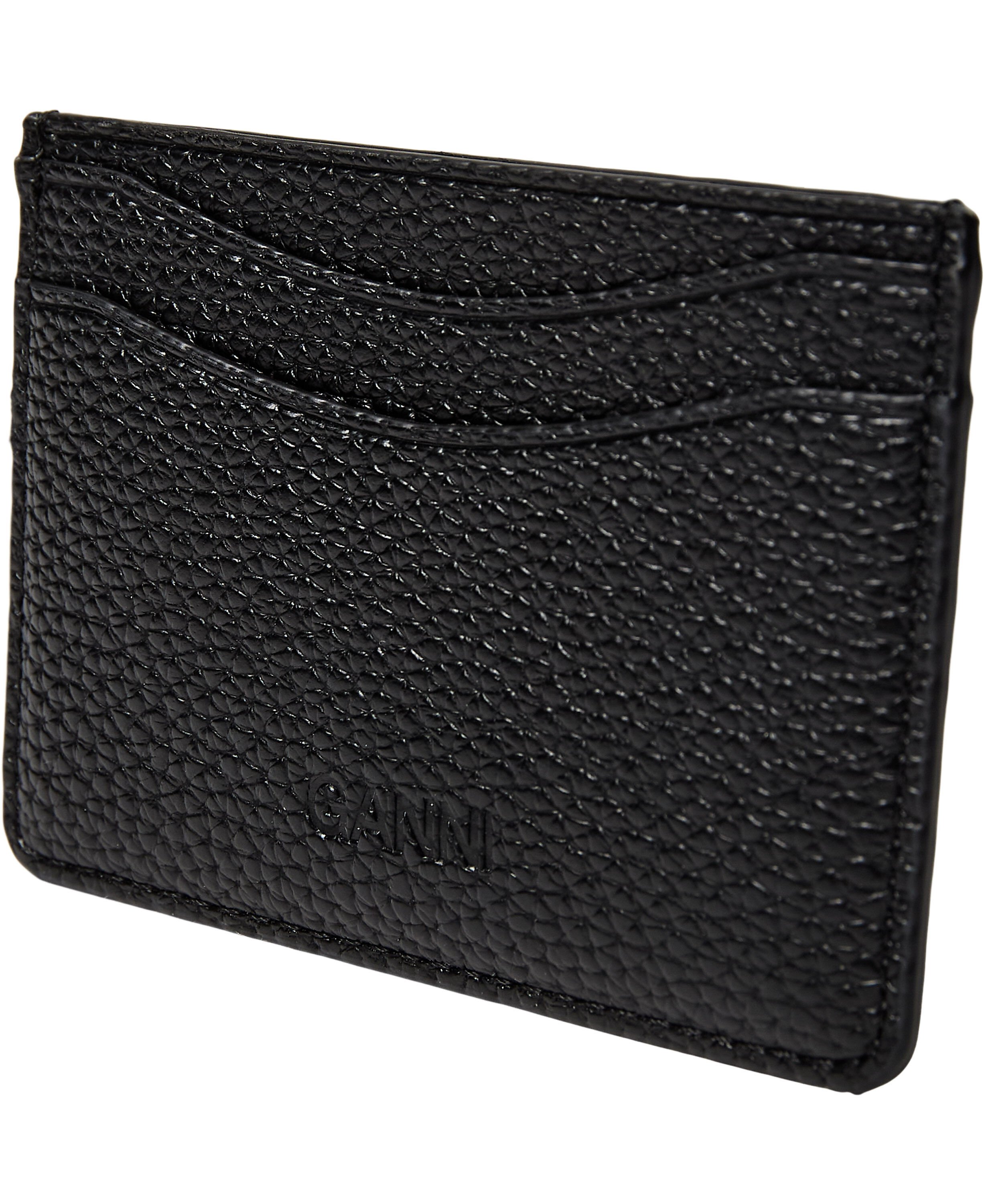Ganni Card Holder Grained