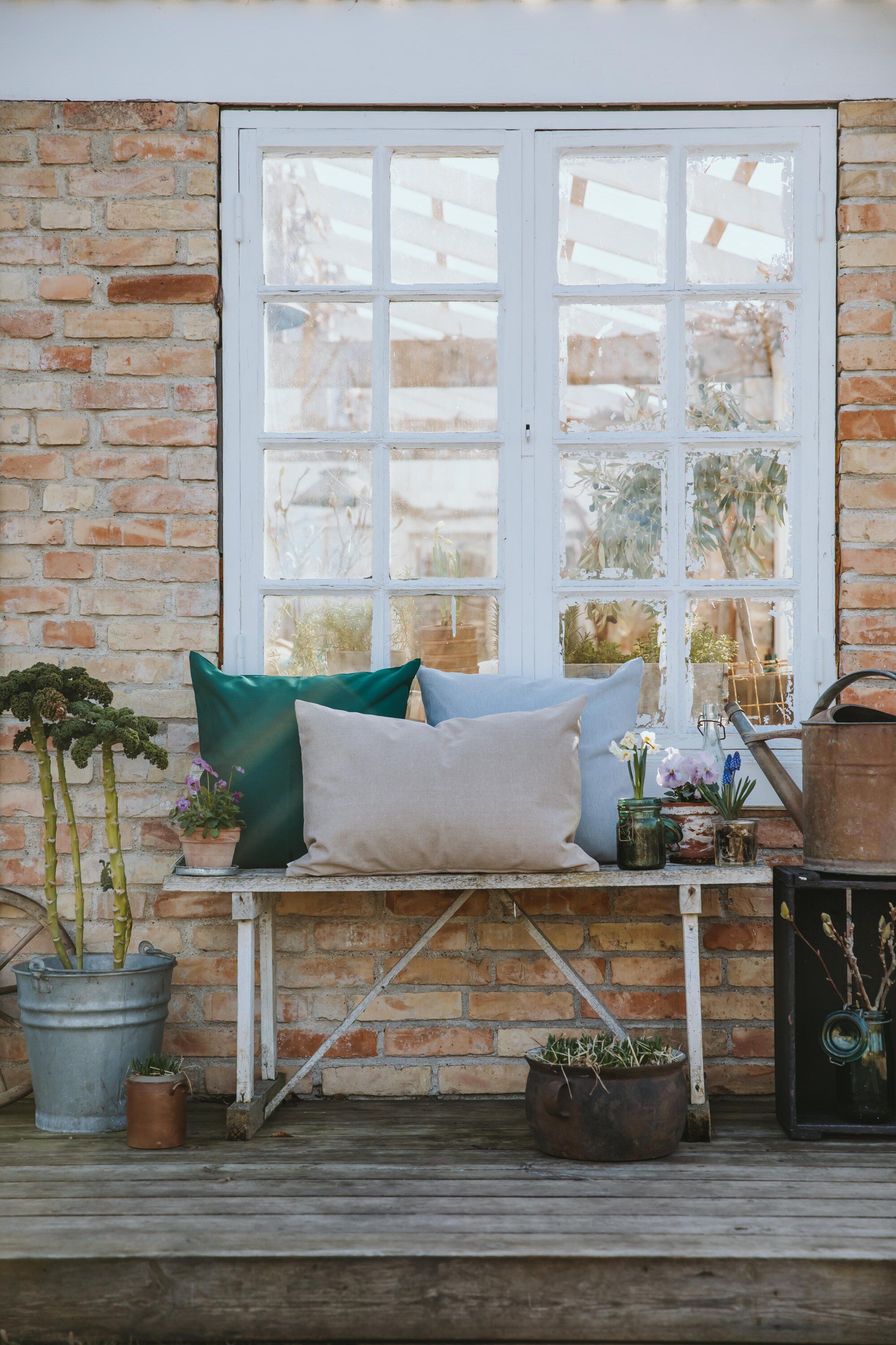 Fossflakes udend&oslash;rspude 40x60 cm Sand