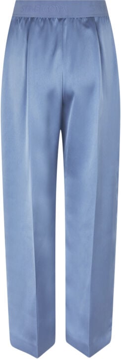 Wide Leg Long Pants, 2261 Satin