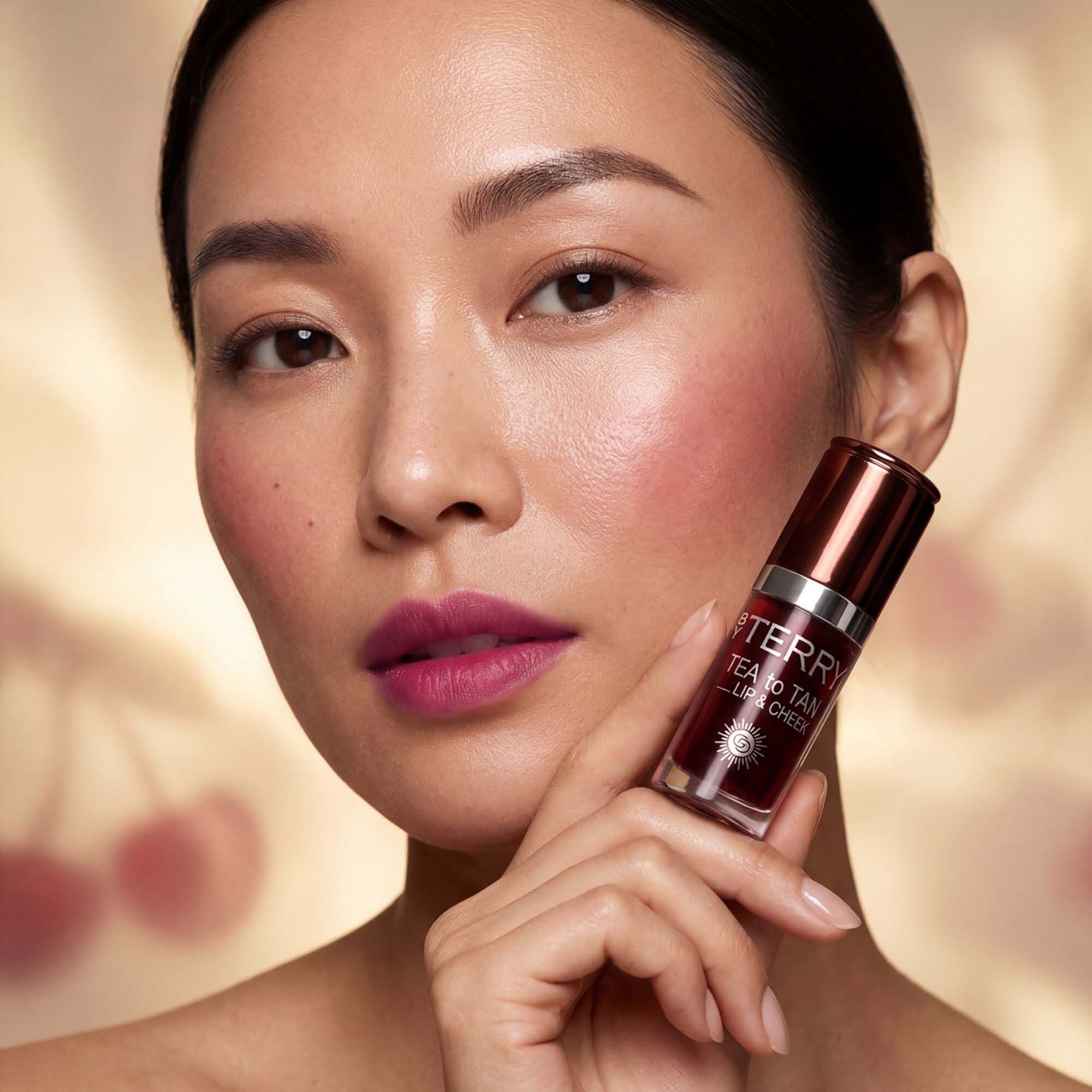 Tea to Tan Lip o Cheek sweet cherry