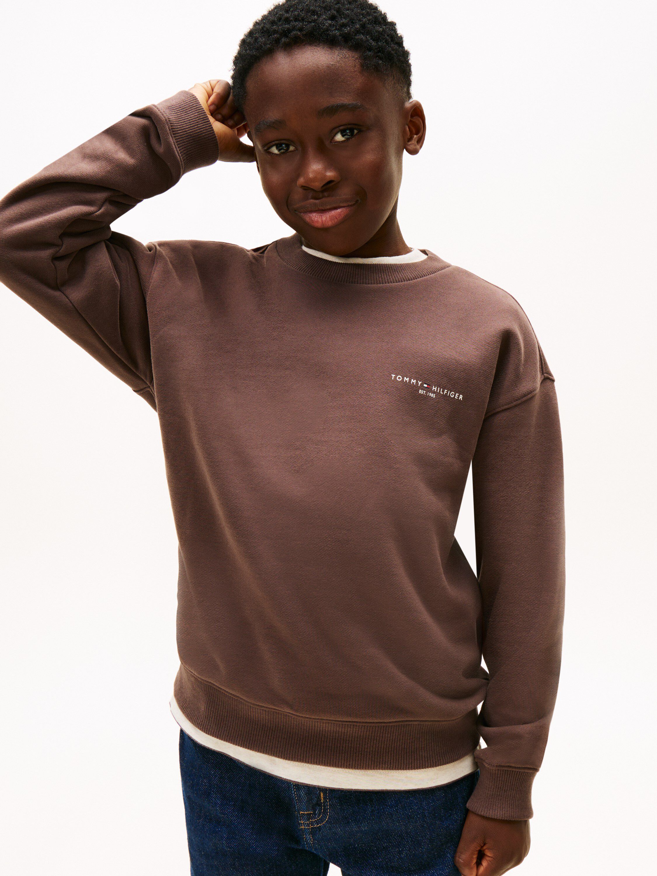 Brushed Fleece Logo Sweatshirt