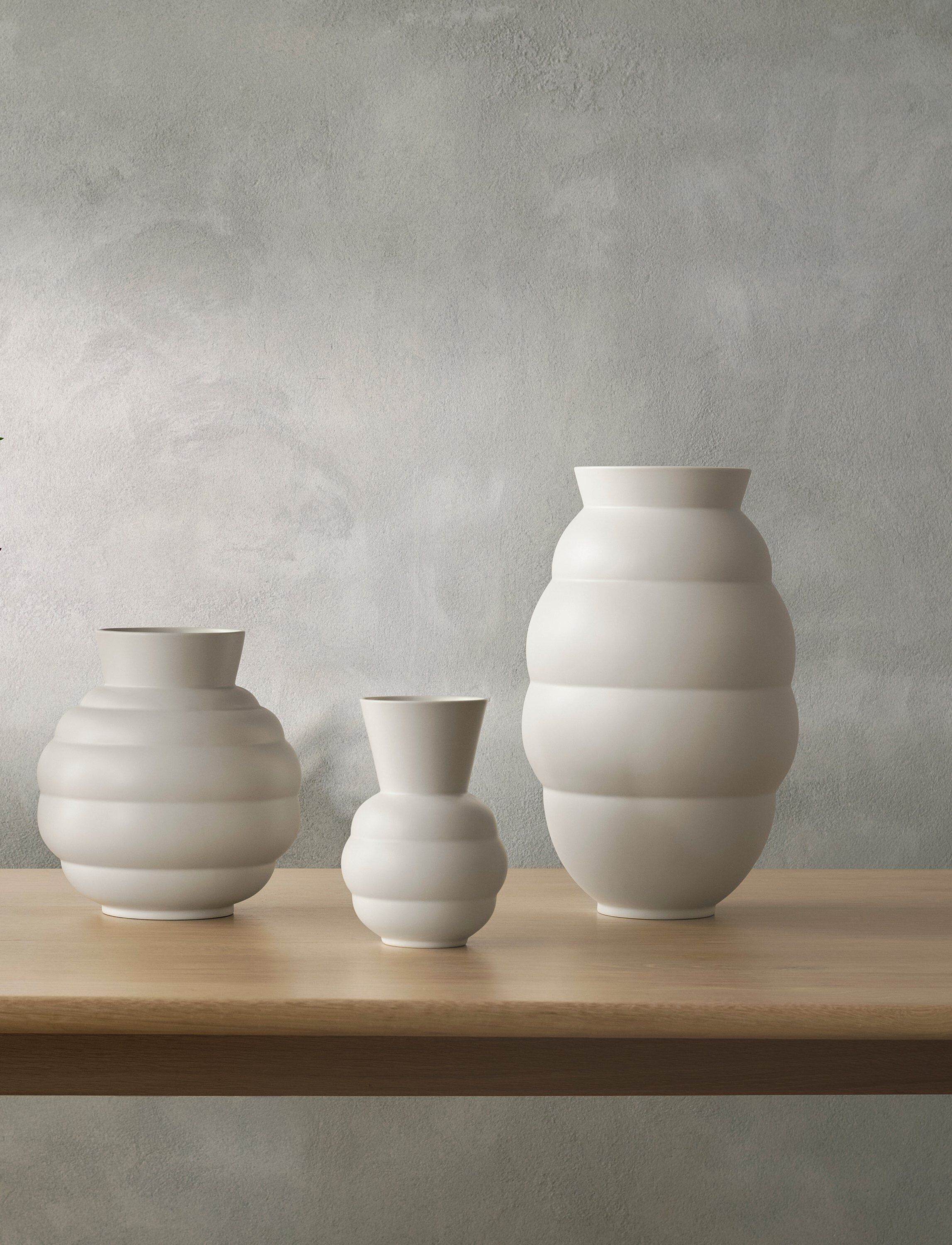 Tortus Archie vase No5 white